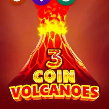 Gokkast 3 Coin Volcanoes van 3Oaks bij Betwest