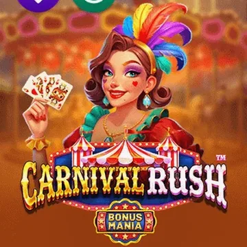Gokkast Carnival Rush van Betsoft bij Betwest